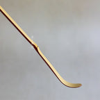 Handmade Chashaku (tea scoop) - Gold Ginkgo