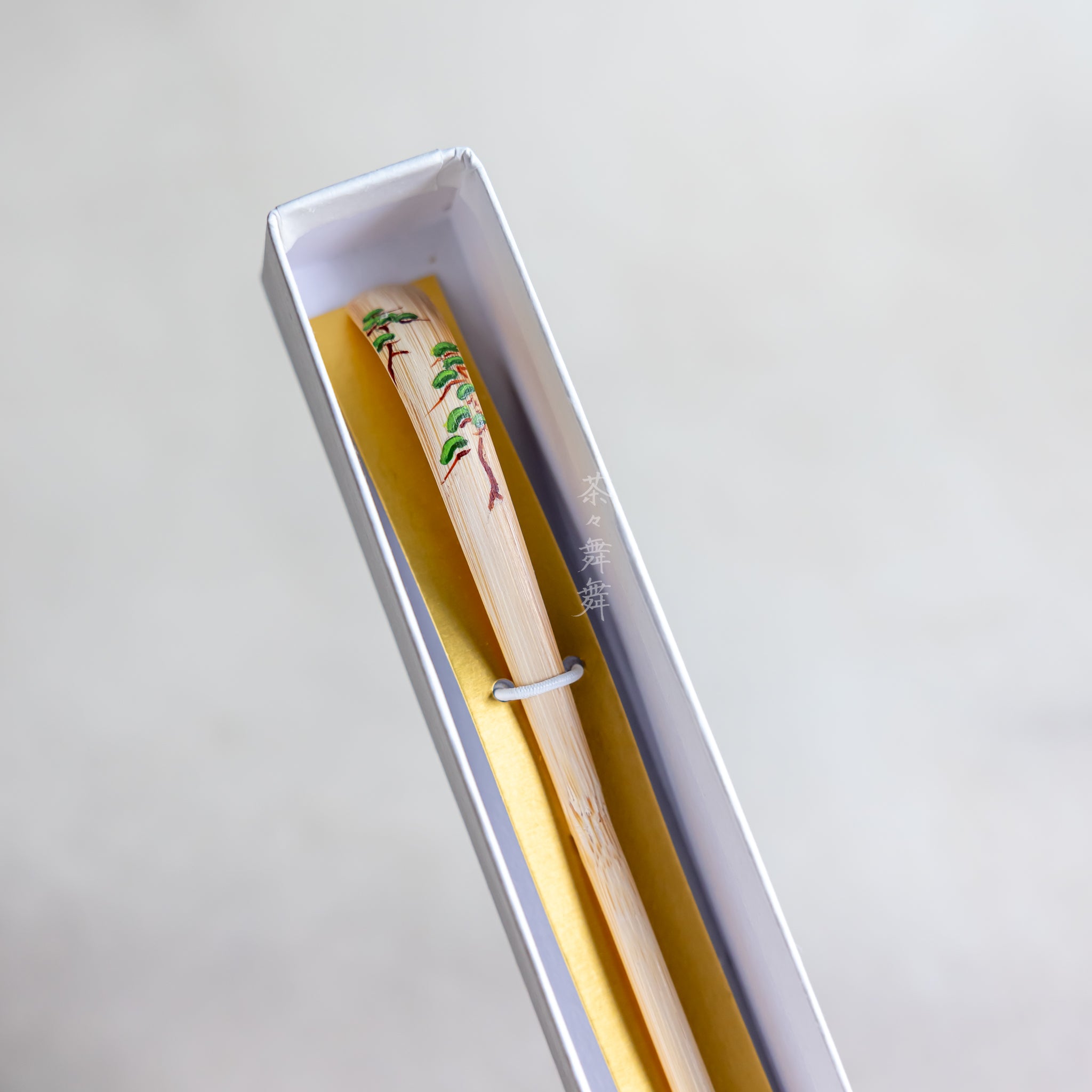 Handmade Chashaku (tea scoop) - Matsu Pine Tree
