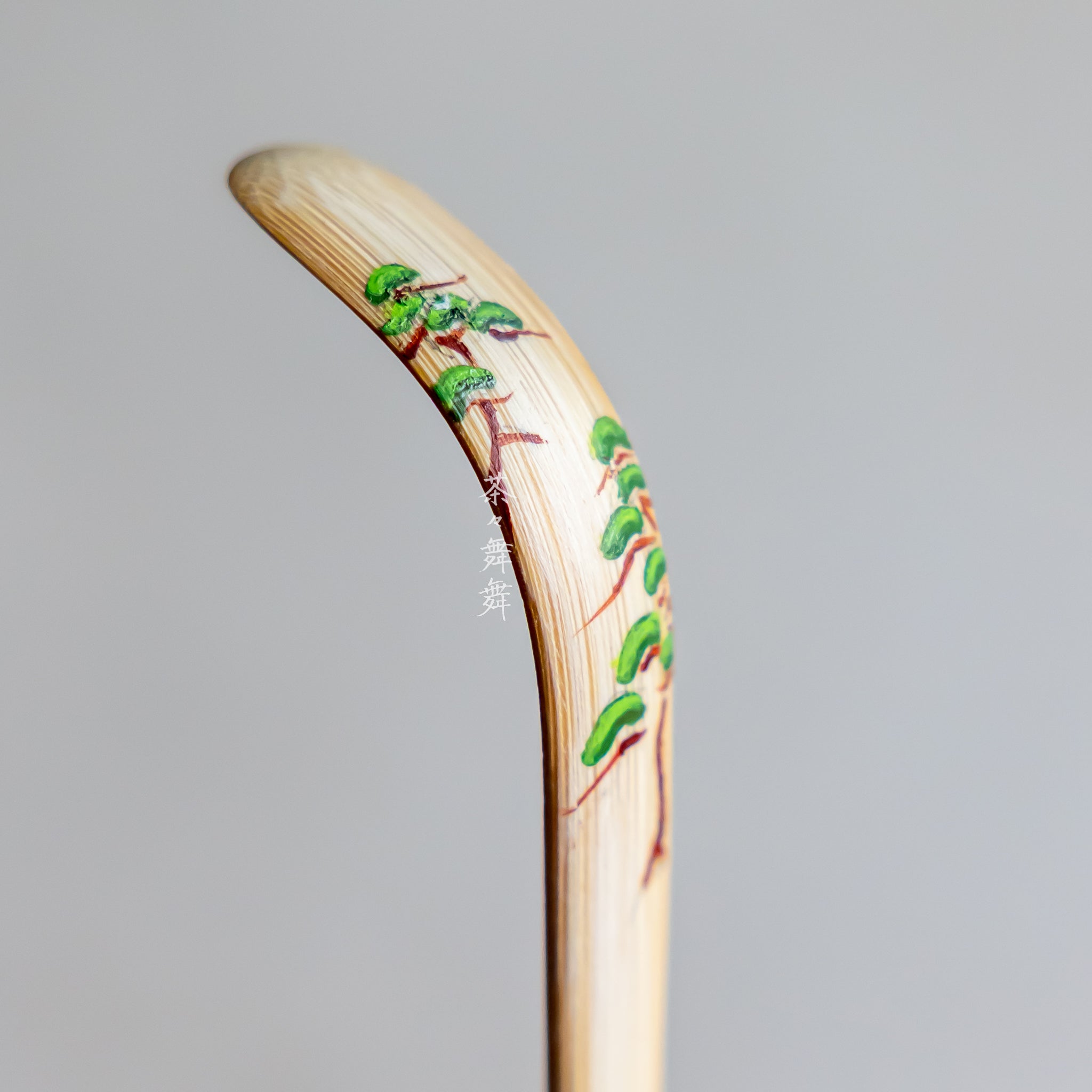 Handmade Chashaku (tea scoop) - Matsu Pine Tree