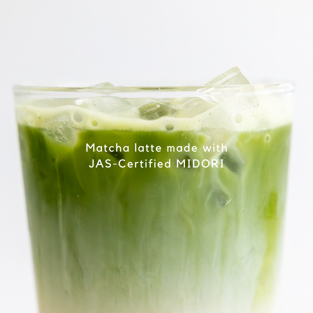 JAS-Certified MIDORI for Premium Latte