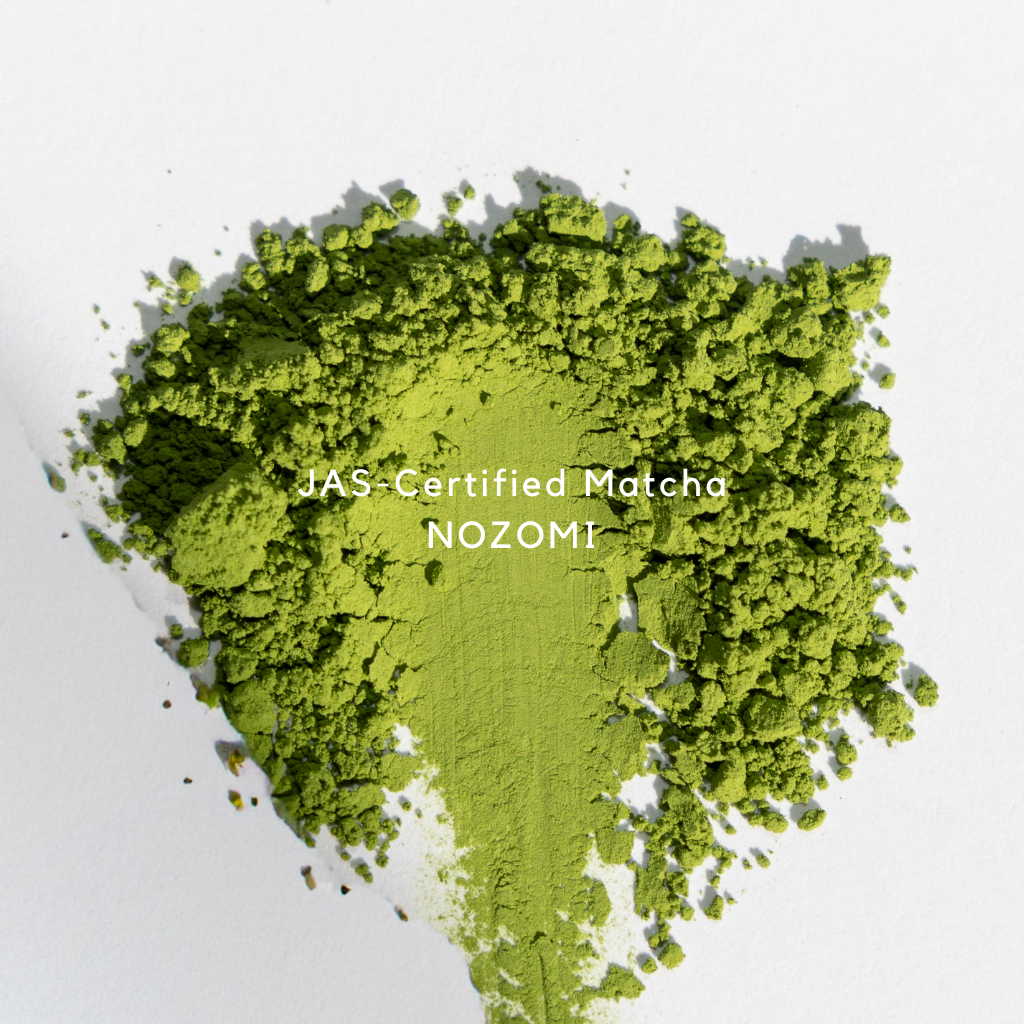 JAS Certified Matcha NOZOMI - Bright and Smooth