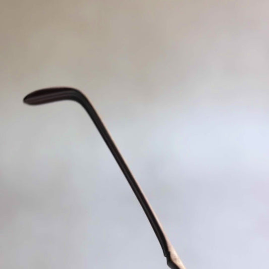 Handmade Chashaku (tea scoop) - Soot-Colored Brown